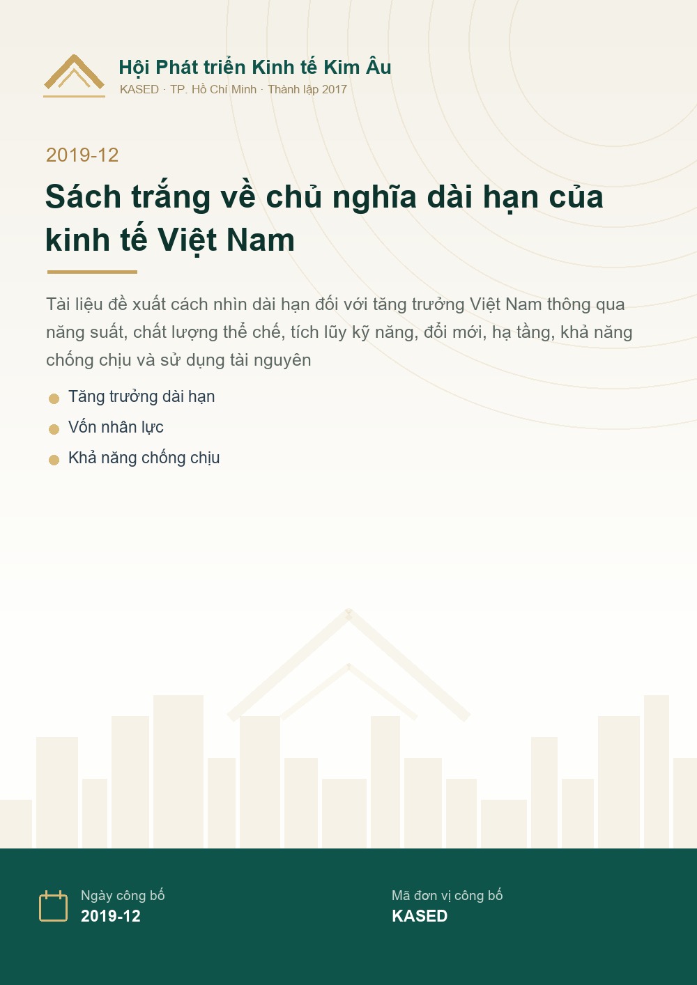 S&aacute;ch trắng về chủ nghĩa d&agrave;i hạn của kinh tế Việt Nam